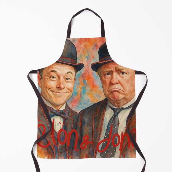 Item preview, modern duo:elon&donald designed and sold by omfardostyle.