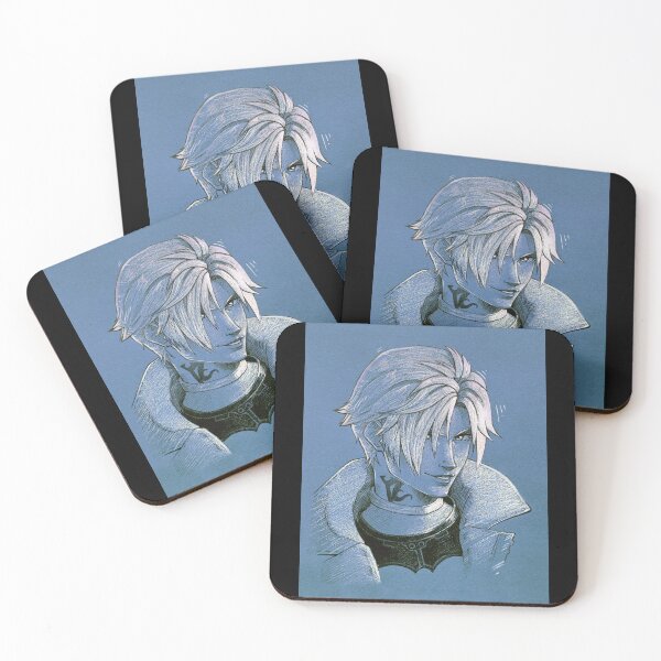 Item preview, Thancred Monochrome Portrait designed and sold by Lynzendra.