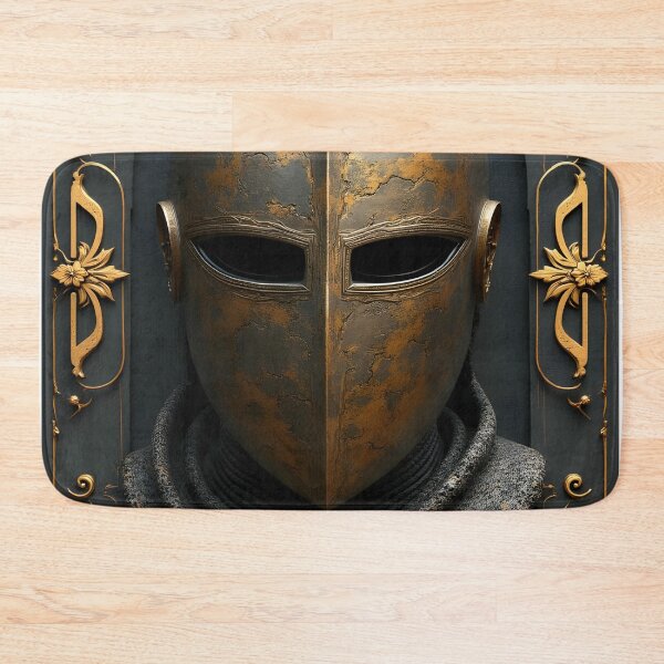 Item preview, Valiant Guardian: Medieval Knight Helmet designed and sold by ShadowAndSlate.