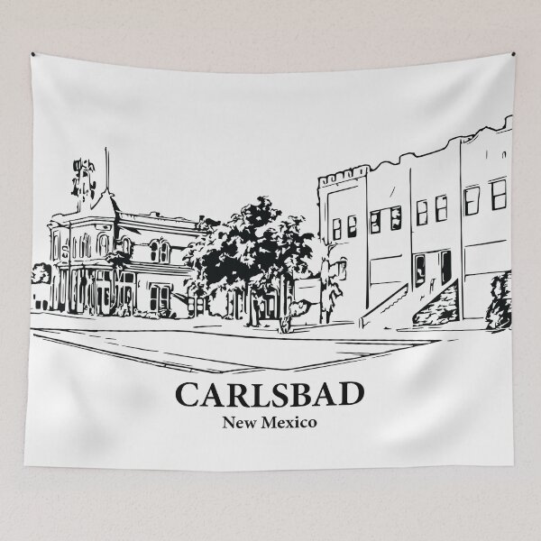 Item preview, Carlsbad - New Mexico designed and sold by Lakeric Cityscapes.