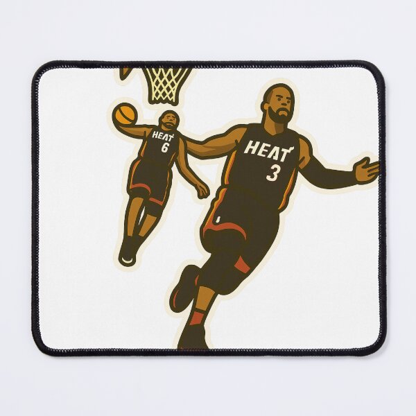 Item preview, LeBron James dunk on a pass from Dwyane Wade designed and sold by Francisco-A2.