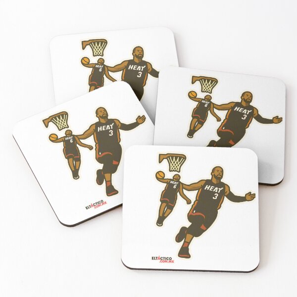 Item preview, LeBron James dunk on a pass from Dwyane Wade designed and sold by Francisco-A2.