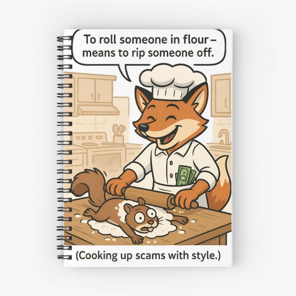 Item preview, "Flour-Fooled Fox" designed and sold by Elisant.