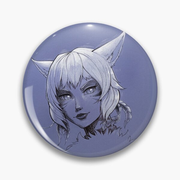 Item preview, Y'shtola Monochrome Portrait designed and sold by Lynzendra.