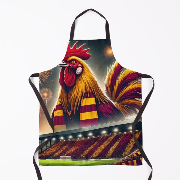 Item preview, Bradford City Bantam Over Valley Parade – Claret & Amber Football Art designed and sold by Final Whistle Art.