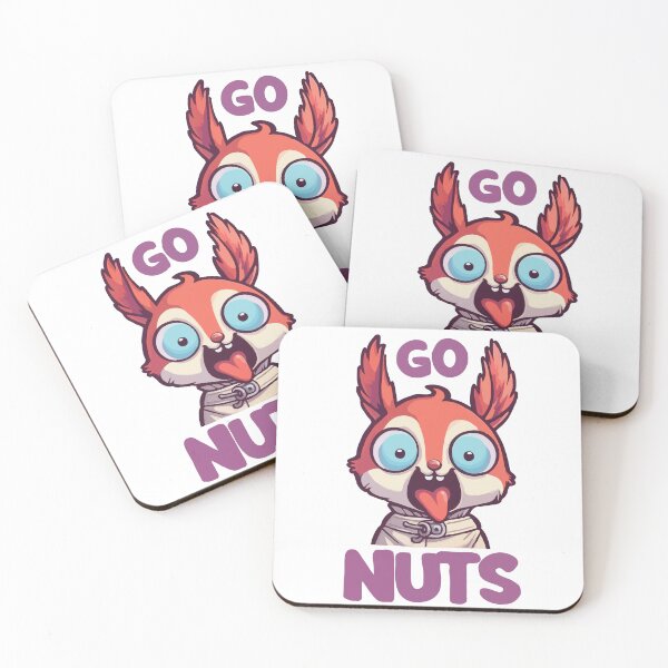 Item preview, Squirrel Go Nuts designed and sold by Gkinoki.