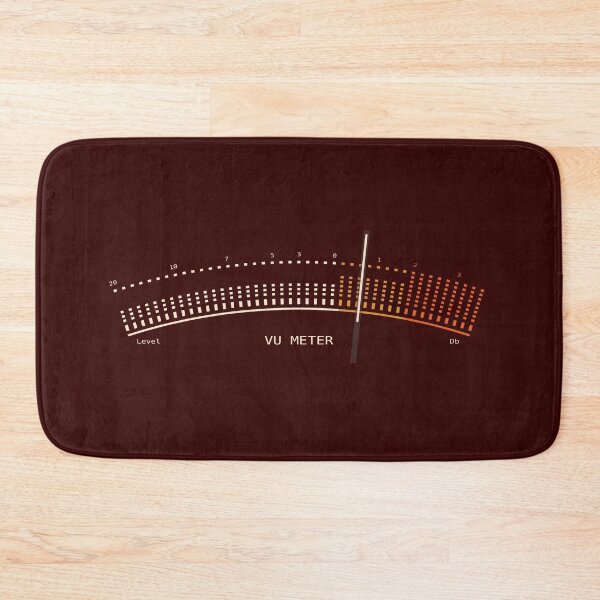 Item preview, Minimalist Retro VU Meter Graphic designed and sold by KiwiRider.