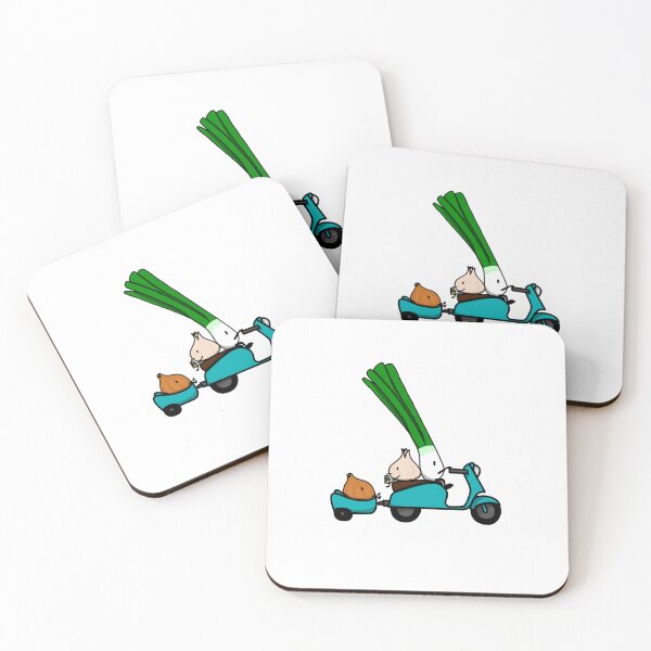 Item preview, Onion and Garlic Trio on a Bike designed and sold by Tranquil-Works.