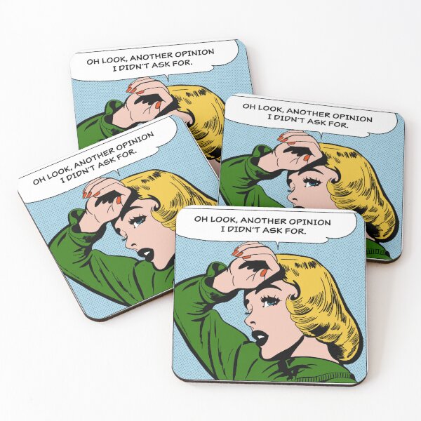 Item preview, Another Opinion I Didn’t Ask For – Retro Pop Art Sass designed and sold by newyorkwala.