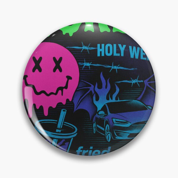 Item preview, GNARLY WORLD™ – Cyber Rave Edition designed and sold by Ksuss.