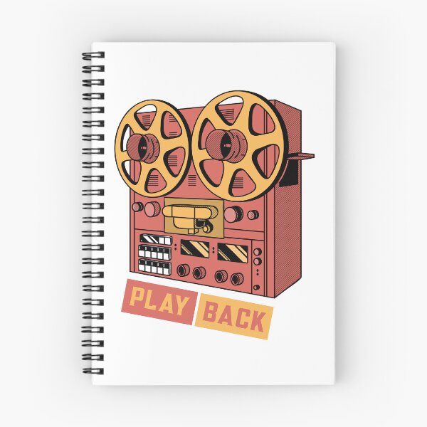 Item preview, play back - retro recorder designed and sold by salvaverde.