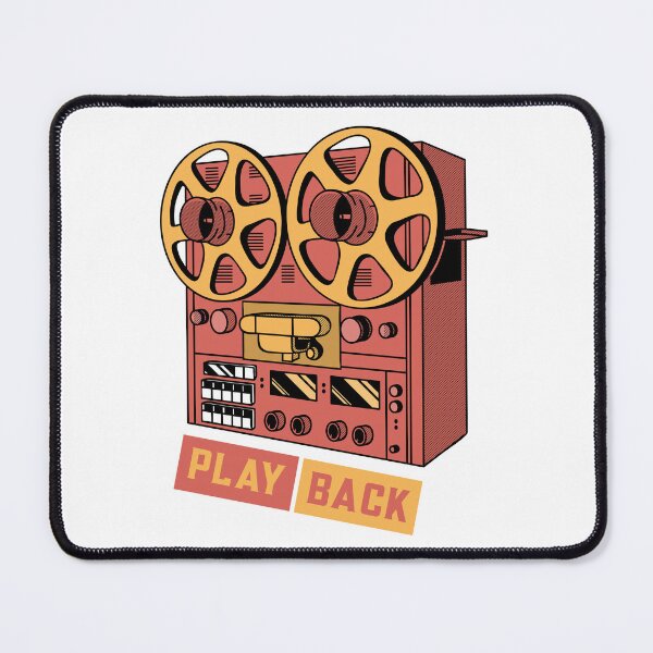 Item preview, play back - retro recorder designed and sold by salvaverde.