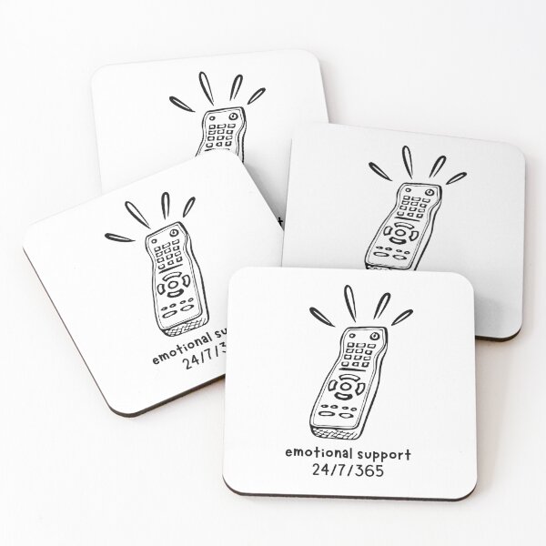 Item preview, Emotional Support 24/7/365 TV Remote designed and sold by SunandShade.
