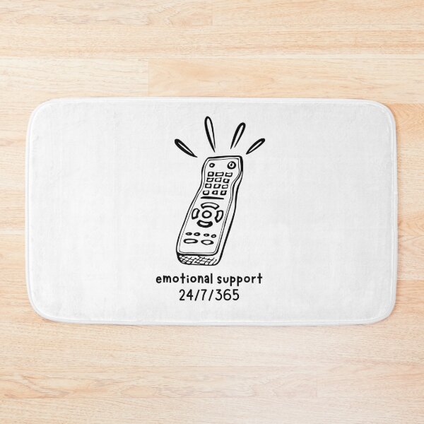 Item preview, Emotional Support 24/7/365 TV Remote designed and sold by SunandShade.