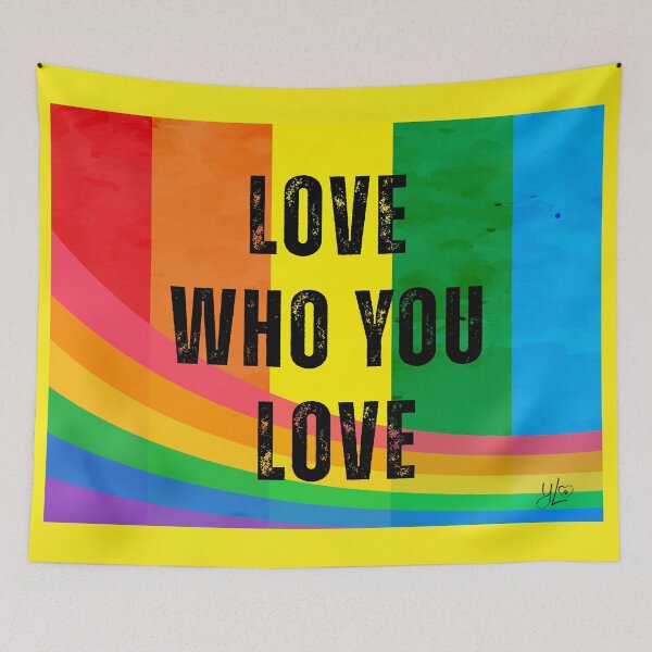 Item preview, Love Who You Love > YL Supports Pride Month designed and sold by Yorkie  Love.