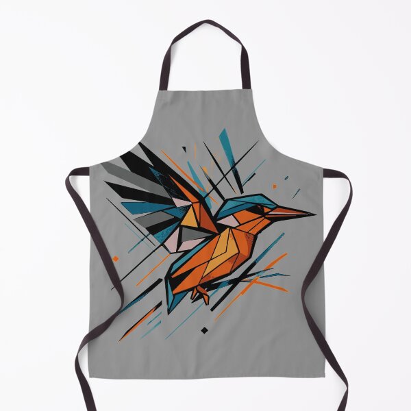 Item preview, Geometric Kingfisher – Abstract Splash of Flight designed and sold by PrimitiveTees.