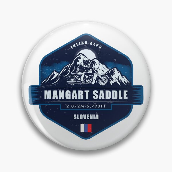 Item preview, Mangart Saddle Mountain Pass Slovenia Badge designed and sold by Vale150.