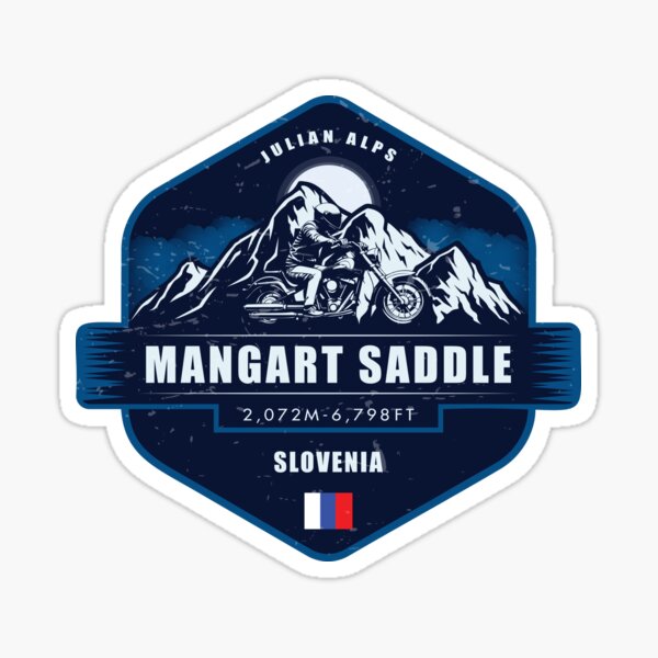 Item preview, Mangart Saddle Mountain Pass Slovenia Badge designed and sold by Vale150.