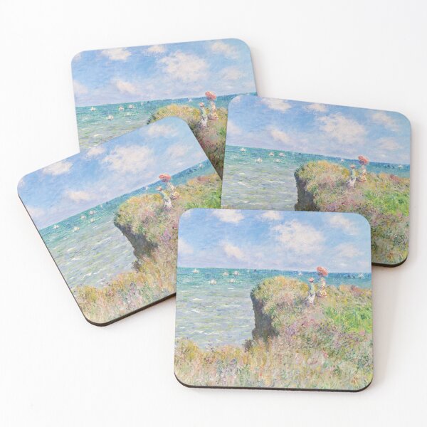 Item preview, Cliff Walk at Pourville | Claude Monet designed and sold by Oliveirallan.