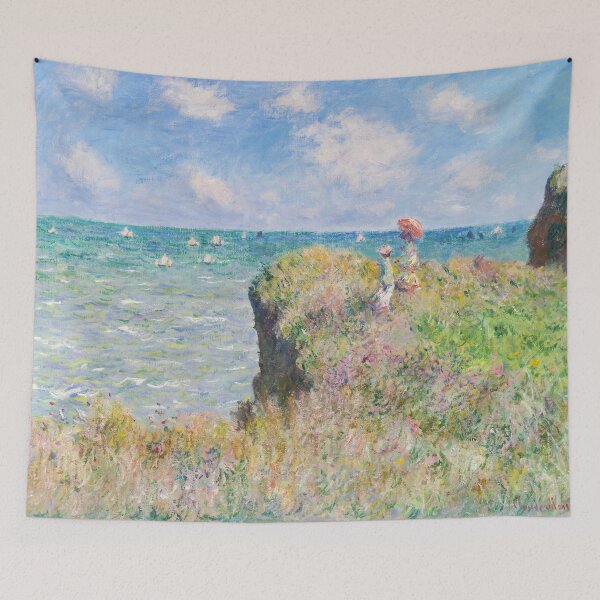 Item preview, Cliff Walk at Pourville | Claude Monet designed and sold by Oliveirallan.