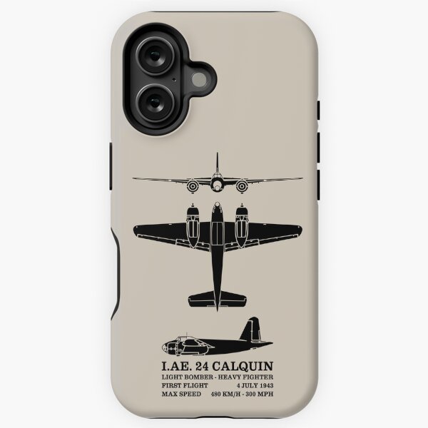 Item preview, I.Ae. 24 Calquin Argentinian Plane Silhouettes Infographic designed and sold by MilitaryMart.