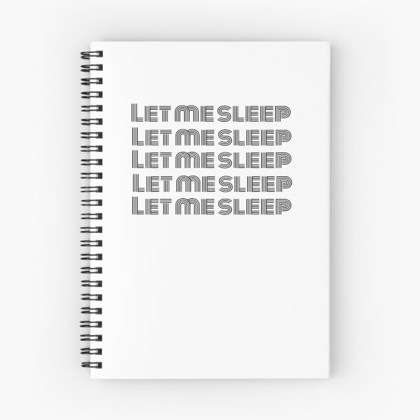 Item preview, Let me sleep funny saying late sleeper humor napping joke designed and sold by snowry.