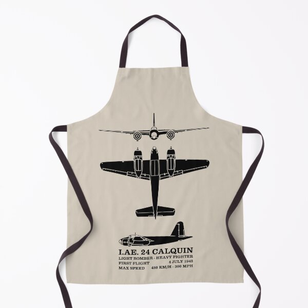 Item preview, I.Ae. 24 Calquin Argentinian Plane Silhouettes Infographic designed and sold by MilitaryMart.