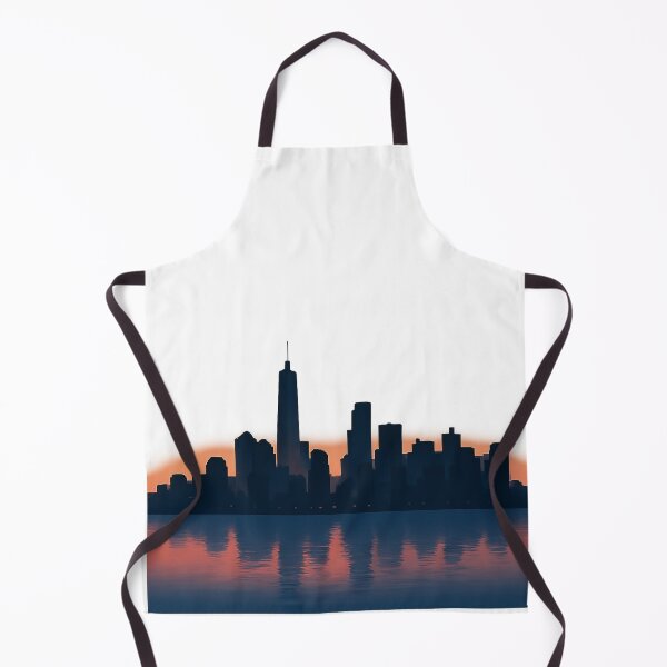 Item preview, Tranquil City Skyline designed and sold by TheWonkyEaselCo.
