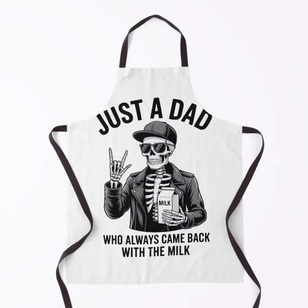Item preview, Just a Dad Who Came Back with the Milk – Cool Skeleton Dad Graphic Design designed and sold by ARTReMi.