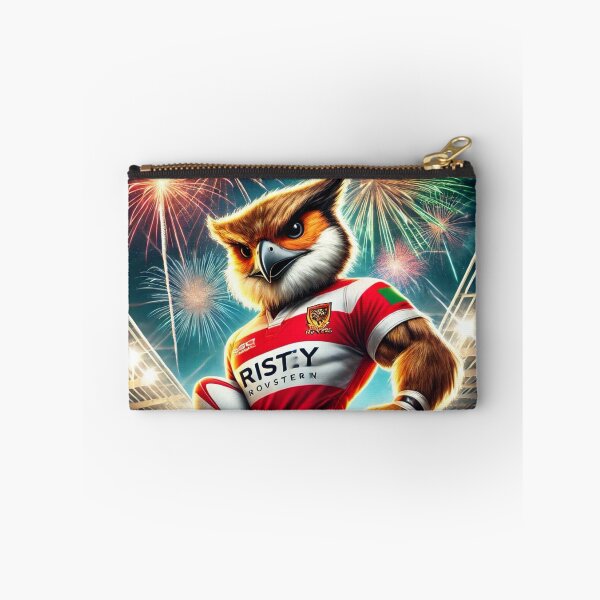 Item preview, Hull KR Rugby Mascot Design | Proud Robin in Action designed and sold by Final Whistle Art.