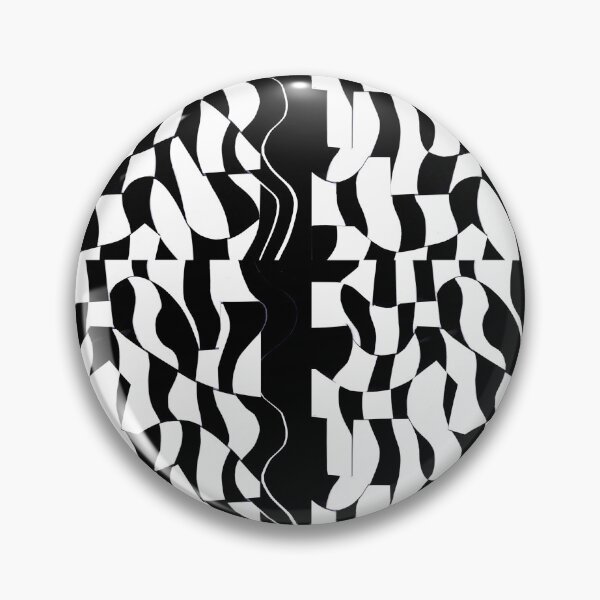 Item preview, Hand Woven Paper Geometric Black and White Seamless Repeat designed and sold by Sharon Schwalbe.