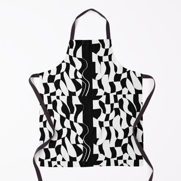 Item preview, Hand Woven Paper Geometric Black and White Seamless Repeat designed and sold by Sharon Schwalbe.