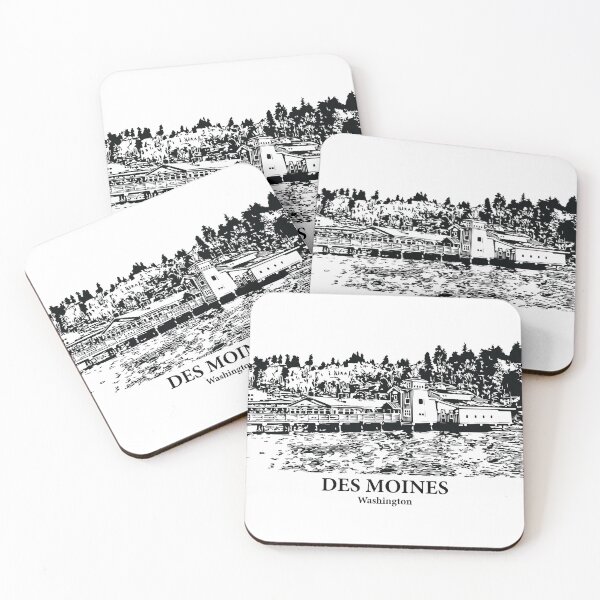 Item preview, Des Moines - Washington designed and sold by Lakeric Cityscapes.
