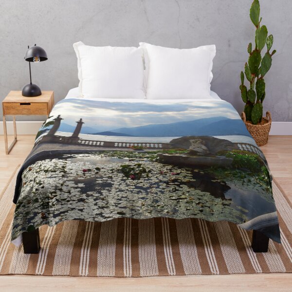Item preview, Whispers of Stone and Water: A Sunset Serenade on the Shores of Lake Como designed and sold by Bright-Moonrise.