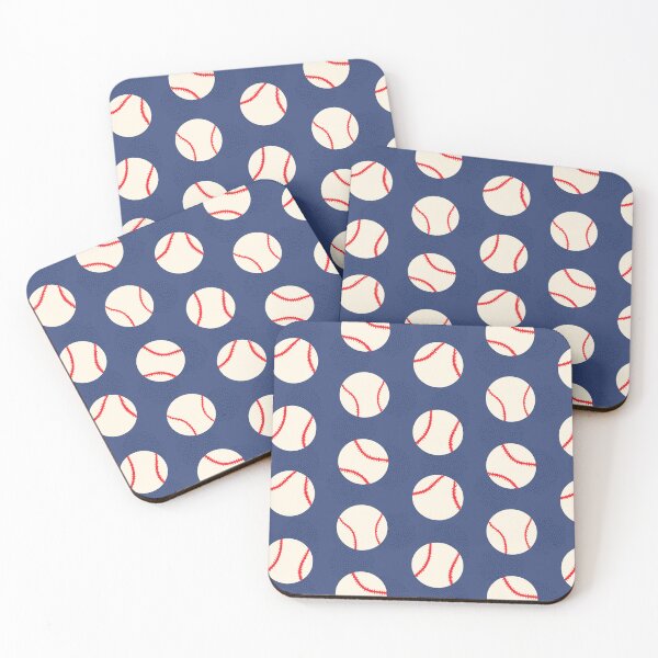 Item preview, Baseball Sports Navy Blue Team Match Game designed and sold by Prajakta  Rao.