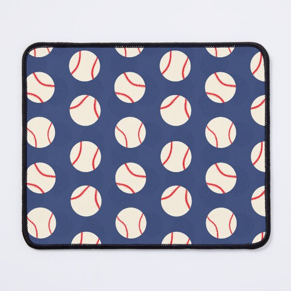 Item preview, Baseball Sports Navy Blue Team Match Game designed and sold by Prajakta Rao.