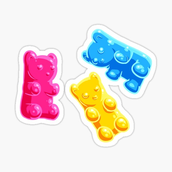 Item preview, Pansexual Gummy Bears designed and sold by Artimanx.