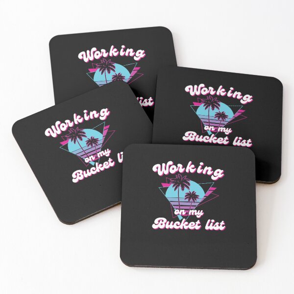 Item preview, Working on my bucket list vintage funny beach vacation designed and sold by snowry.