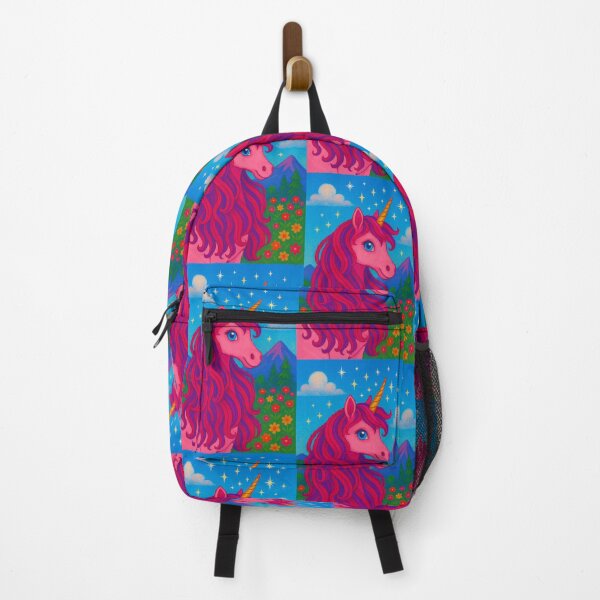Item preview, Bright-coloured dream-like unicorn illustration designed and sold by leilazarus.