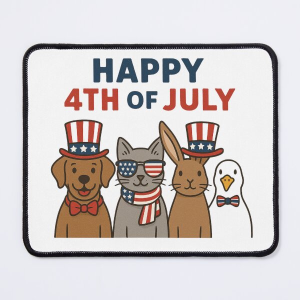 Item preview, 4th of July Pets | Funny 4th of July Shirt designed and sold by VeroChaos.