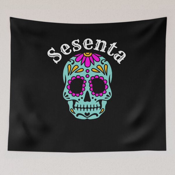 Item preview, Esqueleto de azúcar genial para la fiesta del 60 cumpleaños de Sesenta designed and sold by snowry.