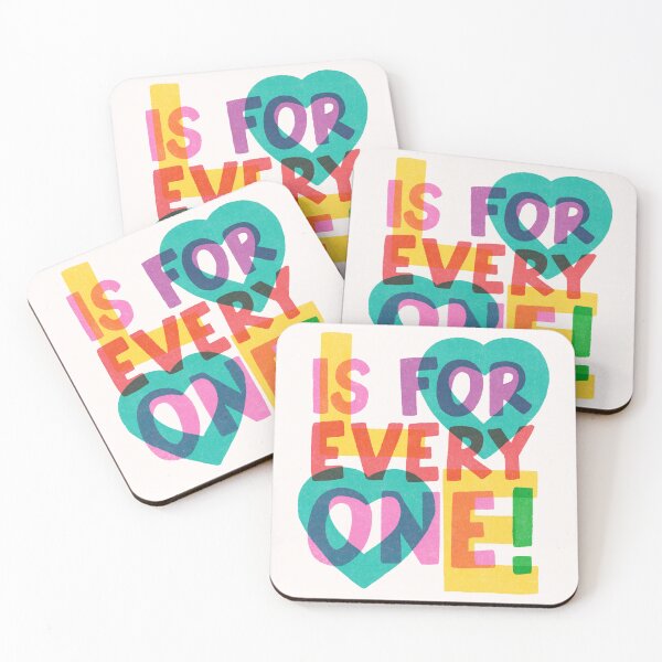 Item preview, Love is for Everyone Riso Print designed and sold by Midnight Coffee.