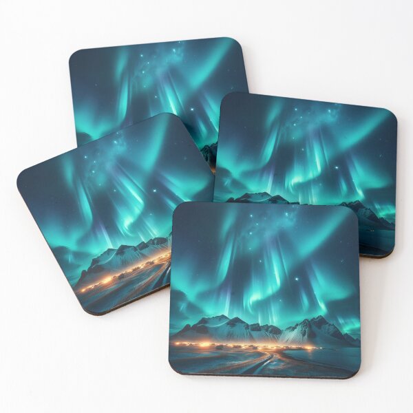 Item preview, Celestial Glow Over Majestic Peaks designed and sold by FusionGaze.