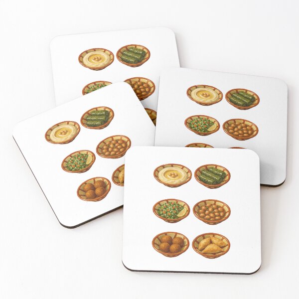 Item preview, Lebanese food mezze table dishes designed and sold by leilazarus.