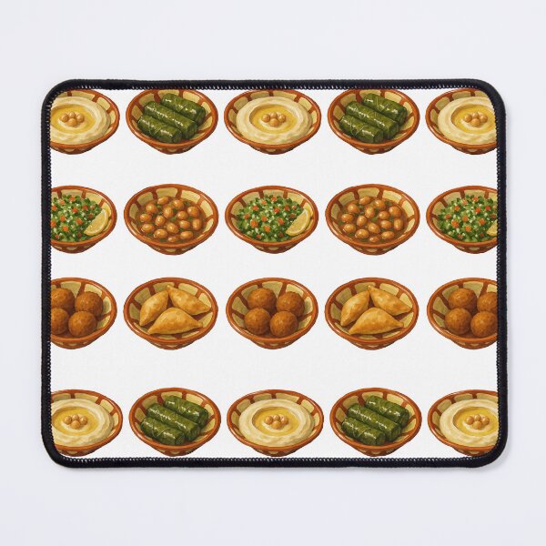 Item preview, Lebanese food mezze table dishes designed and sold by leilazarus.