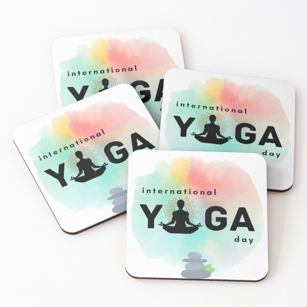 Item preview, International Yoga Day T shirt designed and sold by Shunukshi.