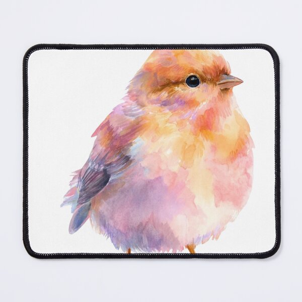Item preview, Chonky Cute Round Pink Bird designed and sold by PaperieJennifer.