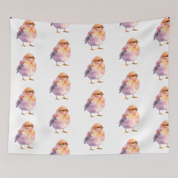 Item preview, Chonky Cute Round Pink Bird designed and sold by PaperieJennifer.