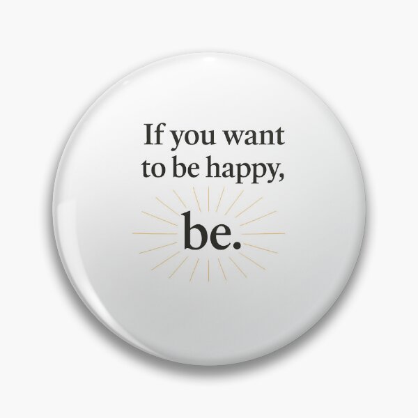Item preview, “Be Happy” – Minimalist Tolstoy Quot designed and sold by celtveor.