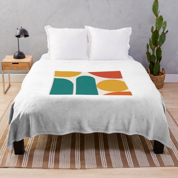 Item preview, Mid-Century Geometry – Modern Retro Color Block Design designed and sold by Artitude Studio.